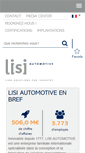 Mobile Screenshot of lisi-automotive.com